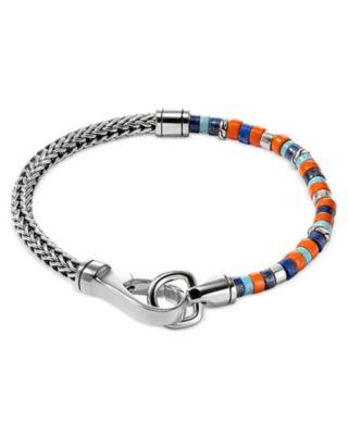 Sterling Silver Heishi Gemstone Chain Bracelet by JOHN HARDY