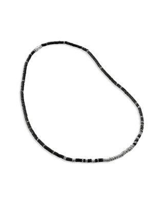 Sterling Silver Heishi Gemstone Necklace by JOHN HARDY