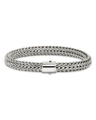Sterling Silver Icon Woven Chain Link Bracelet by JOHN HARDY