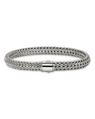 Sterling Silver Icon Woven Link Bracelet by JOHN HARDY