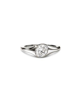 Sterling Silver JH Lovestruck™ Lab Grown Diamond Oval Solitaire Ring by JOHN HARDY