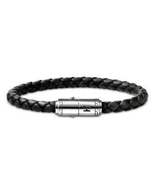 Sterling Silver Leather Bracelet by JOHN HARDY