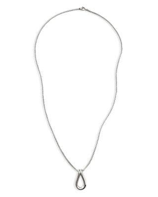 Sterling Silver Surf Pendant Necklace by JOHN HARDY