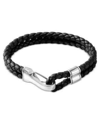 Sterling Silver & Leather Bracelet by JOHN HARDY