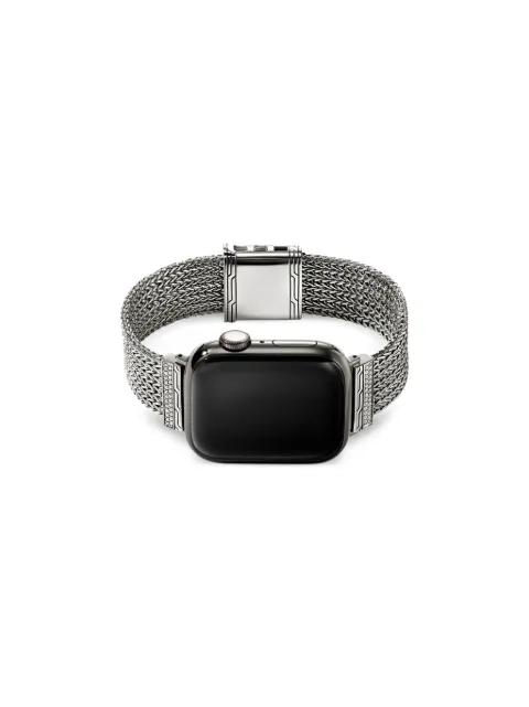sterling silver diamond smartwatch strap 18mm by JOHN HARDY