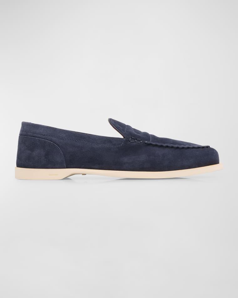 Men's Pace Suede  Loafers by JOHN LOBB