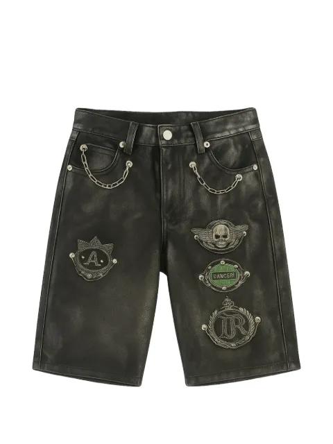 appliqué-detailing shorts by JOHN RICHMOND