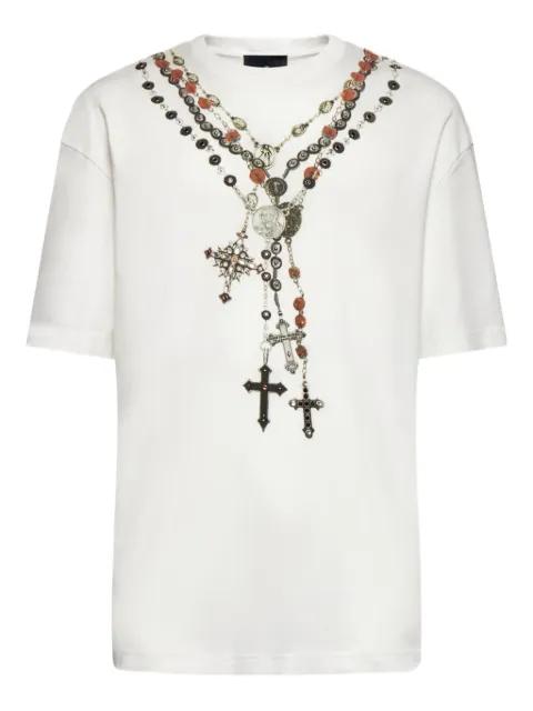 cross-print T-shirt by JOHN RICHMOND