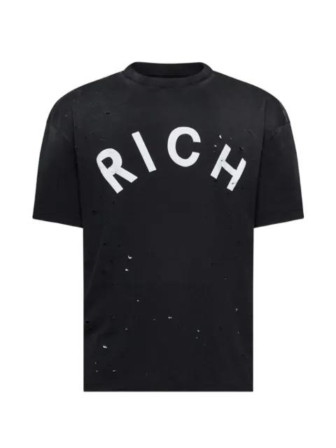 destroyed T-shirt by JOHN RICHMOND