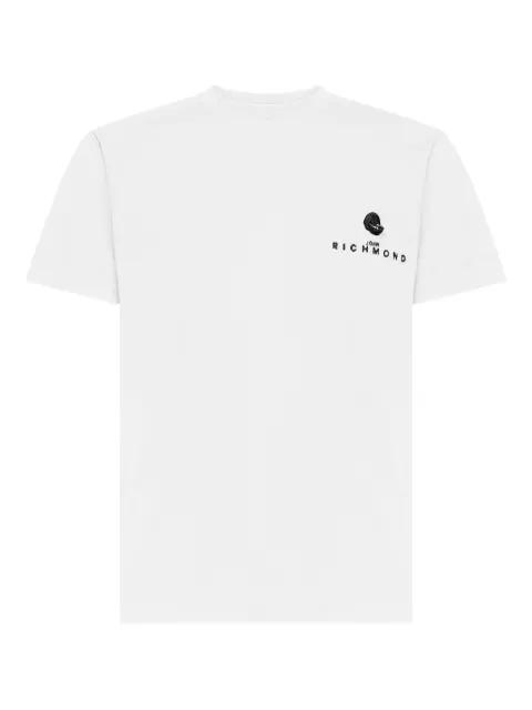 embroidered logo T-shirt by JOHN RICHMOND