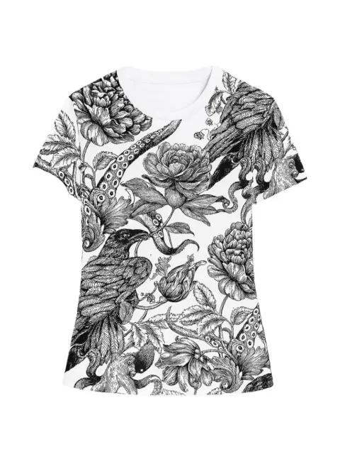 floral-print T-shirt by JOHN RICHMOND