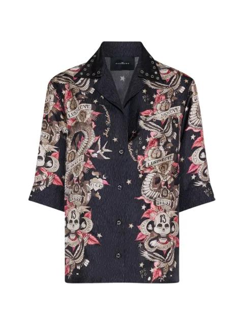 floral-print shirt by JOHN RICHMOND
