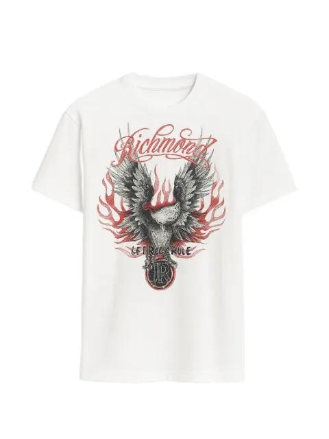 graphic-print T-shirt by JOHN RICHMOND