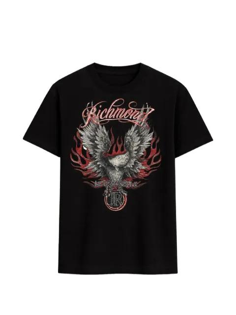 graphic-print T-shirt by JOHN RICHMOND