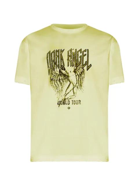 graphic-print distressed T-shirt by JOHN RICHMOND