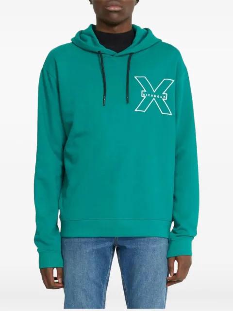 graphic-print hoodie by JOHN RICHMOND