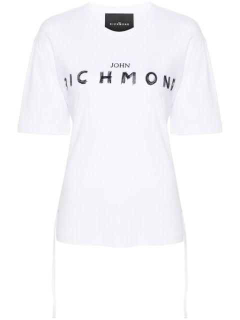 logo-embroidered cotton T-shirt by JOHN RICHMOND