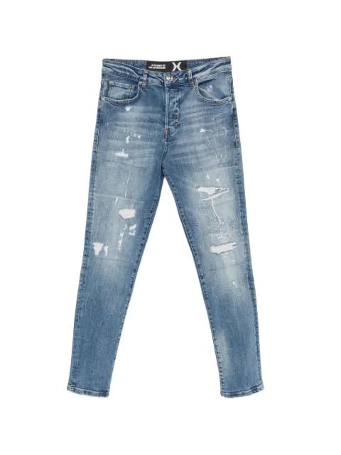 logo-patch skinny jeans by JOHN RICHMOND