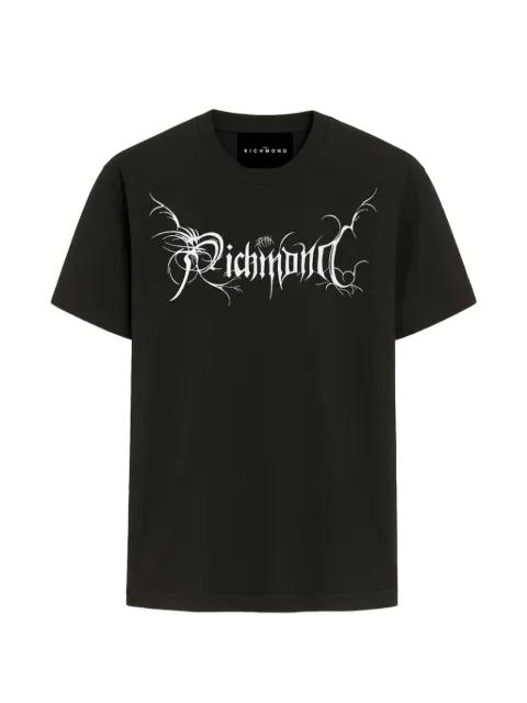 logo-print short-sleeve T-shirt by JOHN RICHMOND