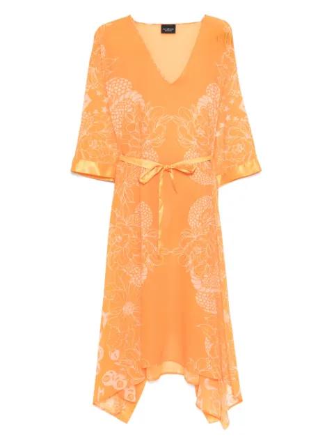 printed beach dress by JOHN RICHMOND