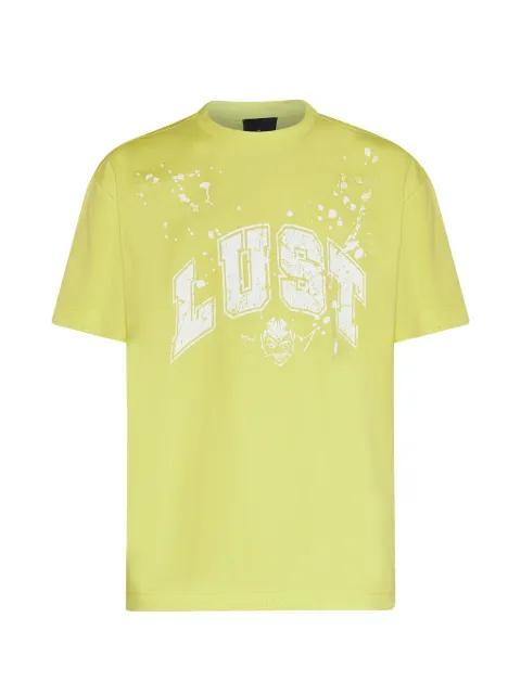 slogan-print T-shirt by JOHN RICHMOND