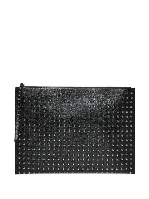 studded clutch bag by JOHN RICHMOND