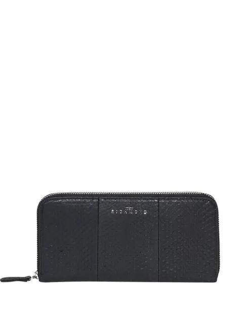 textured zip wallet by JOHN RICHMOND