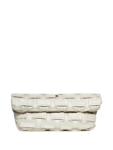 woven clutch bag by JOHN RICHMOND