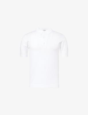 Adrian Sea Island Cotton Polo Shirt by JOHN SMEDLEY