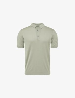 Adrian Sea Island Cotton Polo Shirt by JOHN SMEDLEY