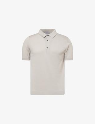 Adrian Sea Island Cotton Polo Shirt by JOHN SMEDLEY