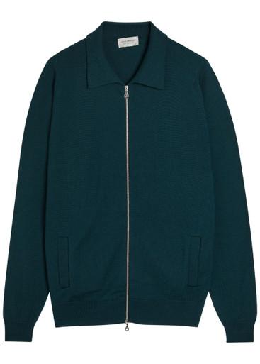 Alston merino wool jacket by JOHN SMEDLEY