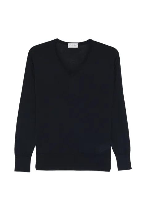 Anne V-neck sweater by JOHN SMEDLEY