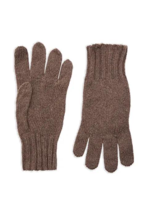 Calow ribbed gloves by JOHN SMEDLEY