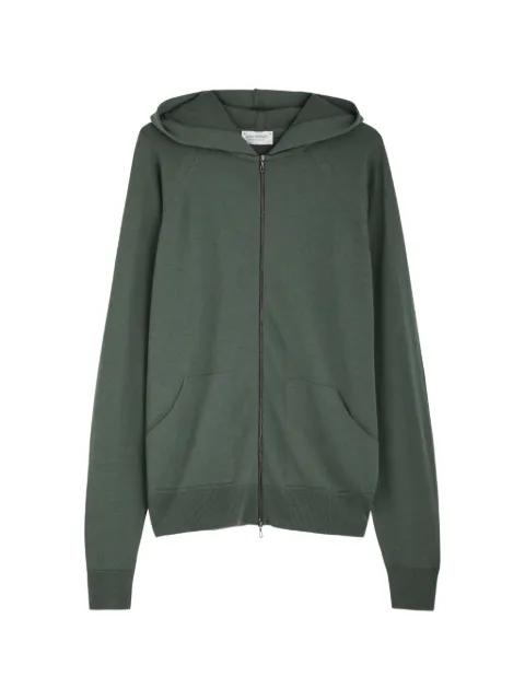 Carty zip-up hoodie by JOHN SMEDLEY