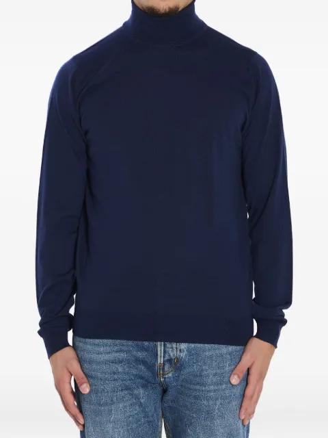 Cherwell ribbed turtleneck sweater by JOHN SMEDLEY