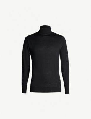 Cherwell turtleneck wool jumper by JOHN SMEDLEY
