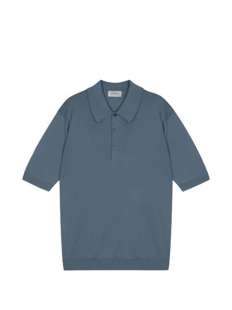 Isis short-sleeve polo shirt by JOHN SMEDLEY