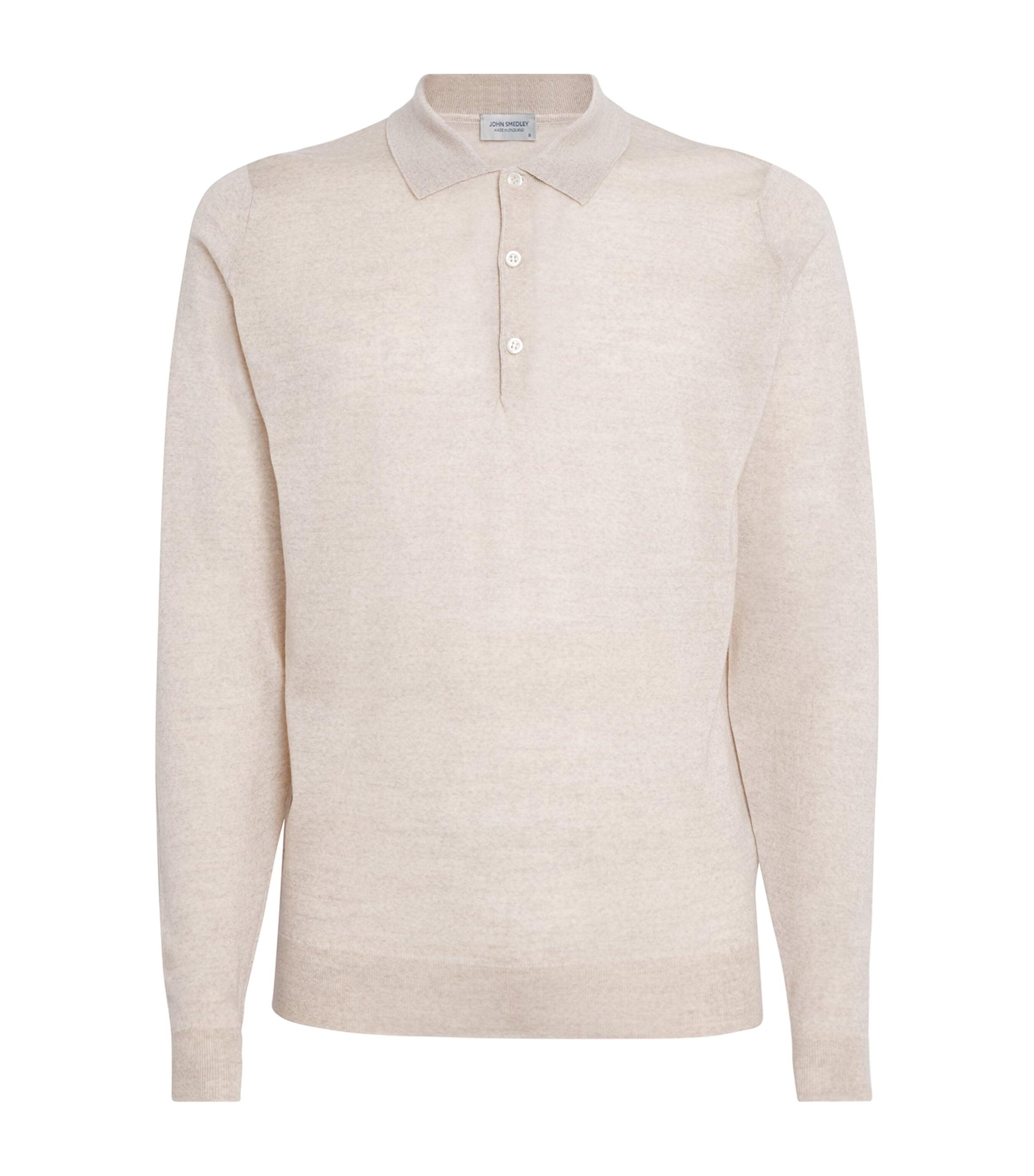 John Smedley Merino Wool Belper Polo Shirt by JOHN SMEDLEY