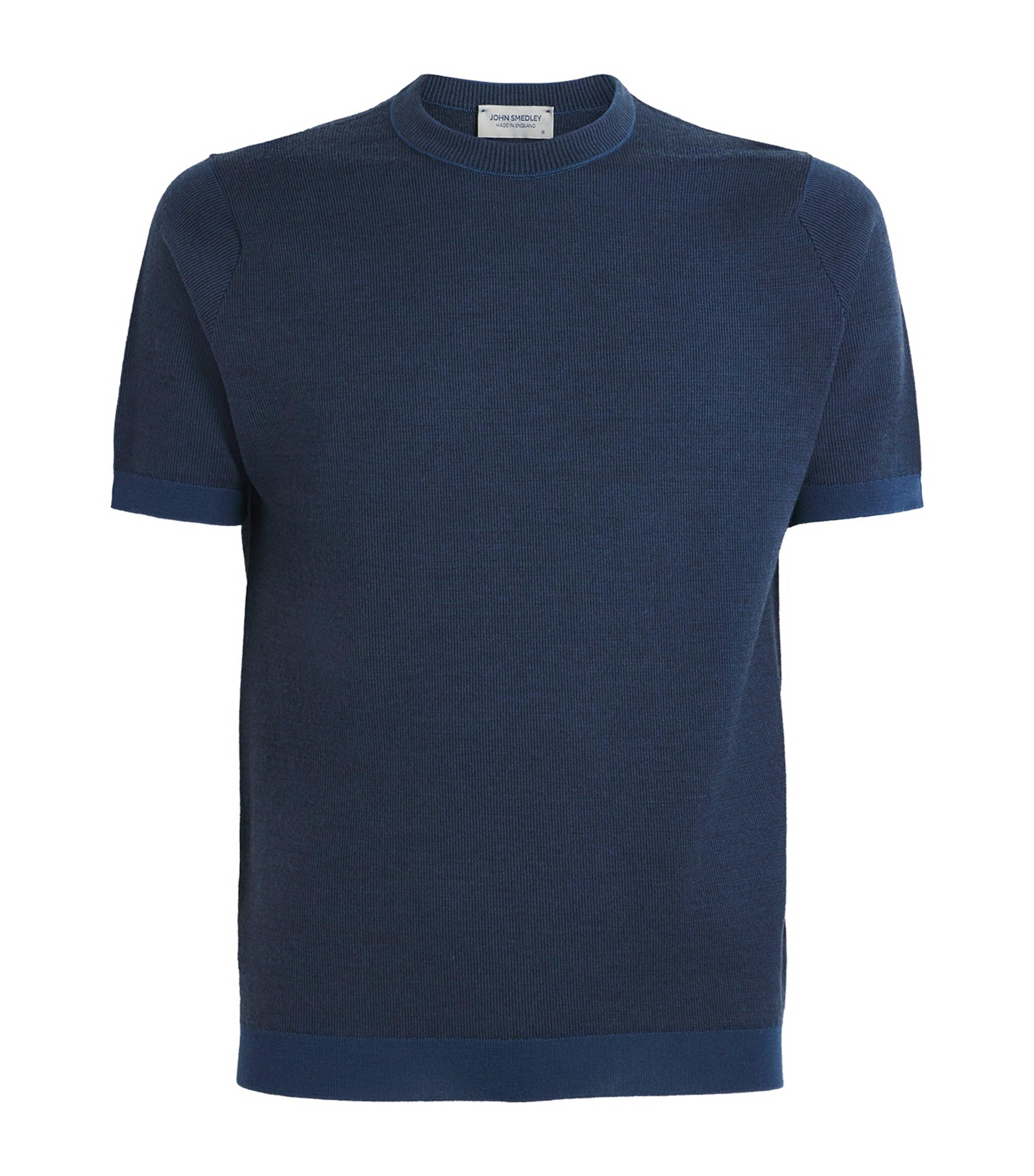 John Smedley Merino Wool Roderick T-Shirt by JOHN SMEDLEY
