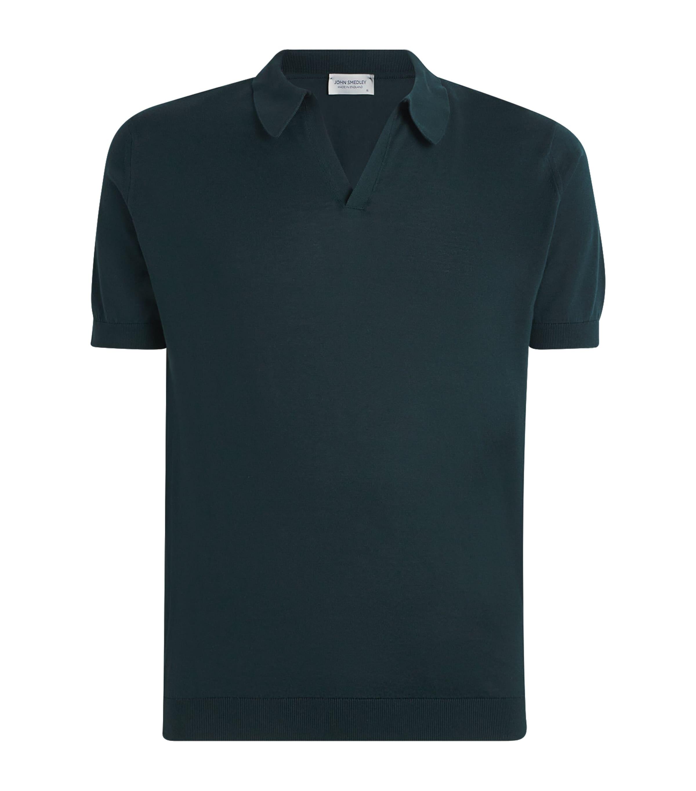 John Smedley Sea Island Cotton Noah Polo Shirt by JOHN SMEDLEY