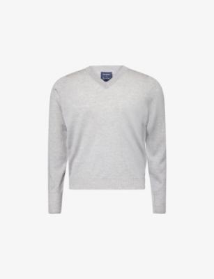 John Smedley X Bill Nighy V-Neck Merino Wool Jumper by JOHN SMEDLEY
