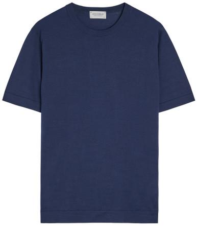 Lorca fine-knit cotton T-shirt by JOHN SMEDLEY