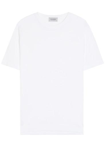 Lorca fine-knit cotton T-shirt by JOHN SMEDLEY
