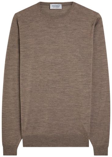 Lundy fine-knit merino wool jumper by JOHN SMEDLEY Lundy fine-knit merino wool jumper by JOHN SMEDLEY