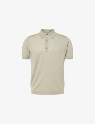 Macloud Short-Sleeve Merino-Wool Polo Jumper by JOHN SMEDLEY