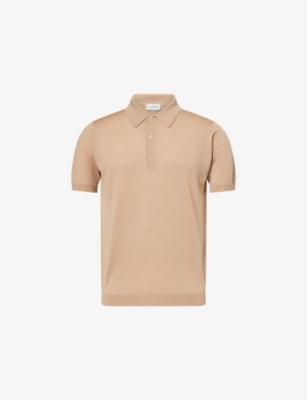 Macloud Short-Sleeve Merino-Wool Polo Jumper by JOHN SMEDLEY