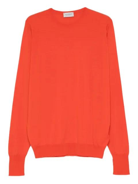 Marcus long-sleeve sweater by JOHN SMEDLEY
