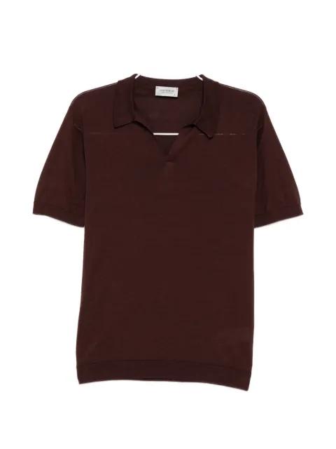 Noah skipper collar shirt by JOHN SMEDLEY