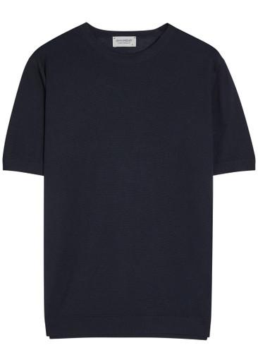 Park fine-knit cotton T-shirt by JOHN SMEDLEY